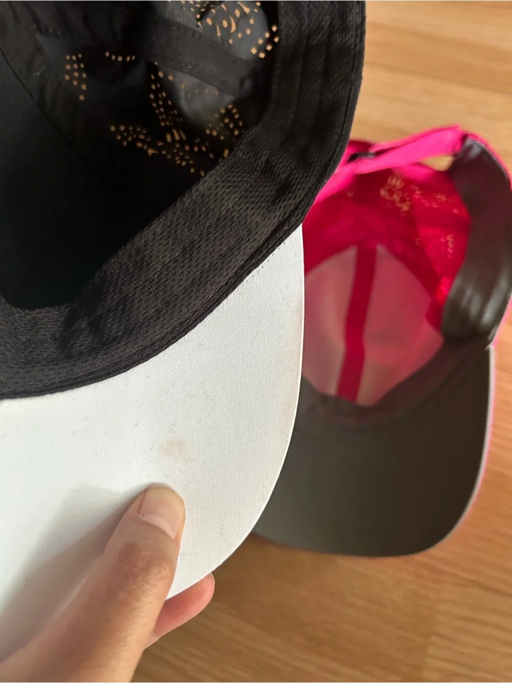 Avia Activewear Black and Pink Hats OS Bundle
